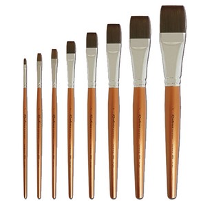 루벤스 구성붓(디자인붓) 580평 (인조모), 3호, 본상품선택