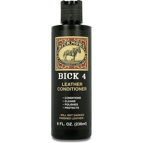 Bickmoe Bick 4 Leathe Conditione Cleane 가죽 컨디셔너 앤 클리너 236ml, 1개