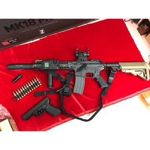 마루이 MK18 GBB 풀메탈 리얼 비비탄모형총