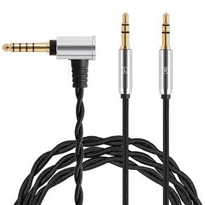 FAAEAL HE400SE 밸런스 케이블 Hifiman Sundaa HE4XX HE-350 HE1000 HE-400i(뉴 에디션) HE560 4.4mm ~ 듀얼 3.5mm, FAAEAL HE400SE 밸런스 케이블, Hifima