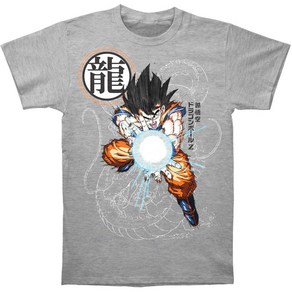 ROCKPANDA Dagon Ball Z Goku Fieball 반팔티