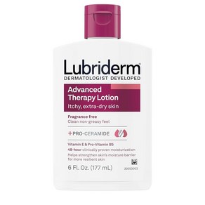 루브리덤 Lubidem 매우 건조한 피부용 고급 테라피 바디 로션, 177ml, 1개