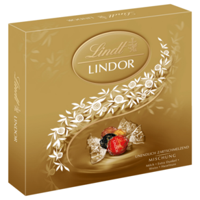 Lindt 린트 린도르 초콜릿 볼 믹스 선물 세트, 1개, 187g