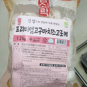 담소락 프리미엄 고구마치즈고로케 1.2kg, 일반포장 동절기만, 1개