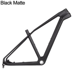 자전거 프레임 커버 BXT 풀 카본 MTB 프레임 27.5e Cade Cabone T1000 산악 27.5 인치 스루 액슬, 17inch, No Logo Black Matte, 1개