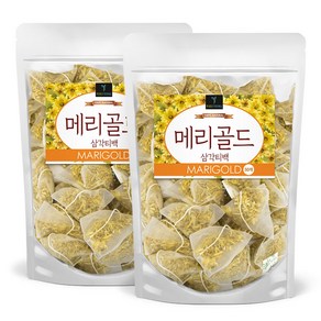 퓨어영 메리골드 삼각티백 마리골드, 100개, 2개, 50개입