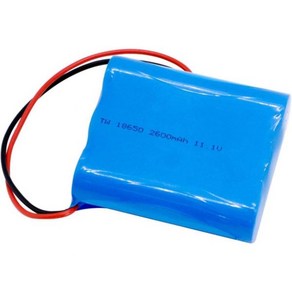 11.1v 2600mah 3s1p 18650 충전식 리튬 이온 배터리 Ntc PCB 및 커넥터 포함, 11.1v 2600mah 3s1p 18650 충전식 리, 1개, 1개입