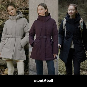 [KT알파쇼핑][Montbell]몽벨 24FW 여성 사파리 인퀼팅 패딩