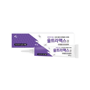 울트라맥스겔 40g+먹이캡&해충트랩세트 바퀴 겔 제거 법 퇴치 약 바퀴벌레 박멸 집 안