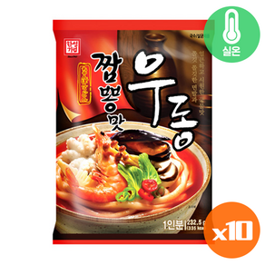 한성 우동 짬뽕맛우동 x 10개, 232.5g