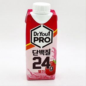 오리온 닥터유 프로 드링크 단백질 딸기맛(250ml) x 24팩, 24개, 250ml