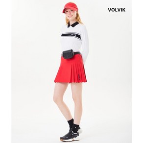 VOLVIK 24FW 볼빅 여성골프 플리츠 큐롯 스커트 VLCUO801