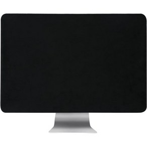 iMac 27인치 또는 올인원 컴퓨터와 호환되는 모니터 더스트 커버 정전기 방지 방진 LCD 패널 케이스 컴퓨터 스크린 보호 슬리브 데스크탑 및 TV 블랙27인치 모니터 더스트, 27 inch Monito Dust Cove, 1개