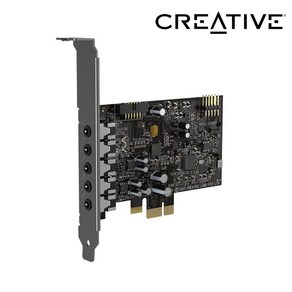 크리에이티브 Ceative 사운드 블라스터 AUDIGY FX V2 (정품) 컴퓨터 PC 사운드카드, 1개