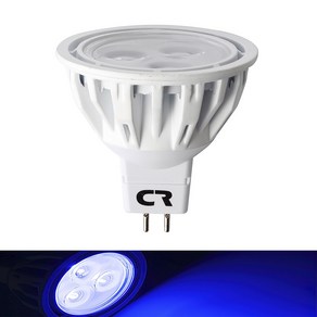 CR 칼라 LED 램프 MR16 4W 12V 청색 할로겐 전구