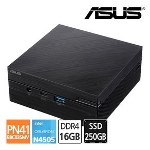 ASUS PN41-BBC035MV N4505 (RAM 16GB/SSD 250GB) 미니PC VGA포트 인텔 셀러론 사무용 산업용