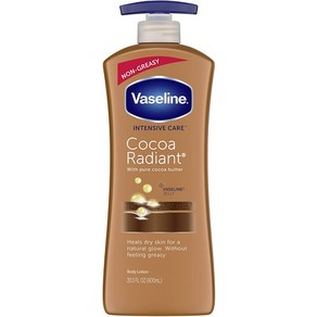 일본직발송 6. VASELINE INTENSIVE CARE LOTION COCOA RADIANT 20.3 OZ B00119XXPI, 1개