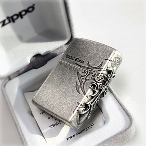 지포라이터 정품 SIDE CROSS (SILVER) 지포라이타 지포 지프라이터 지퍼라이터 zippo