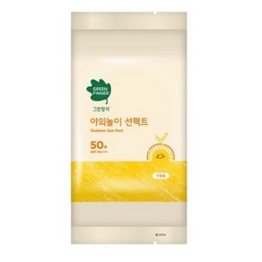 그린핑거 유아용 야외놀이 선팩트 리필 SPF50+ PA++++, 16g, 1개