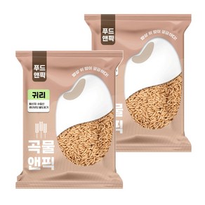 푸드앤픽 슈퍼푸드 수입 귀리 1/2/4/5/10 kg 귀리쌀, 2개