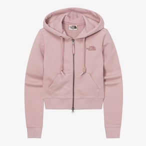 노스페이스 여성 후드티 공식 NJ5JQ82L 화이트라벨 다잉 후드 집업SOFT PINK