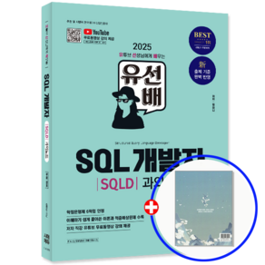 유선배 SQLD 교재 책 SQL개발자 과외노트 시대고시기획 정미나 2025