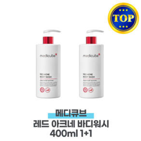 메디큐브 레드 아크네 바디워시 400g, 1개, 800g