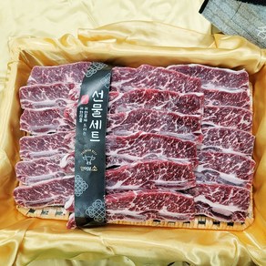 LA갈비 선물세트 프리미엄 미국산 초이스등급 선물세트, 1개, 3kg