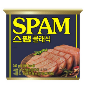 스팸 클래식 300g 20개 스펨 햄 통조림, 338.7g, 8개