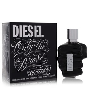 Diesel 디젤 온니 더 브레이브 타투 EDT 75ml (남자), 1개