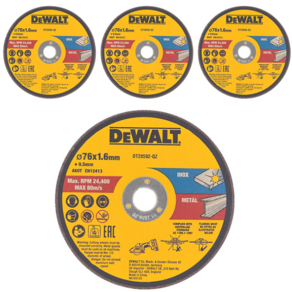 Dewalt 절단석 3인치 DT20592-QZ 3개입 디월트 76mmx95mmx1.6T, 3개