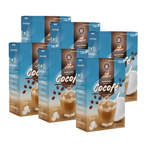 콩카페 코코페 cocofe coffee 코코넛 믹스커피, 16g, 10개입, 6개