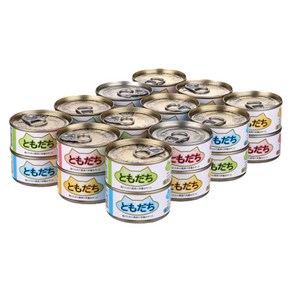 도모다찌 고양이 간식캔 80g 24개세트, 4종콤보, 24개