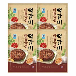 사조대림 [대림냉동] 마늘숙성떡갈비 480g x4개, 4개