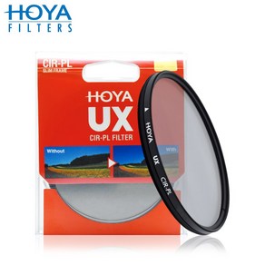 호야 UX CPL 82mm CIR-PL 필터 반사광제거 발수코팅, 1개