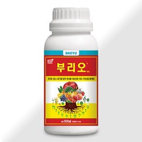 대유 부리오 500ml 액제 - 인산가리 웃자람억제 꽃눈분화 고운색발현 당도 비료