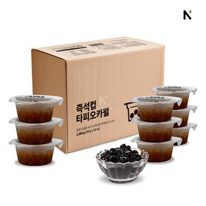 1분완성 즉석 타피오카 블랙 펄 (컵타입) 60g x 18개입 [당일발송]