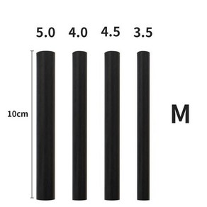 낚시대 수리 보수 낚싯대 고장난 수리용 고강도 탄소 섬유 스틱 키트 895022, 1개