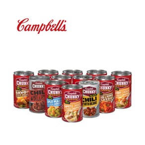 Campbell's 캠벨 청키 클래식 치킨 누들 스프 527g, 539g, 1개