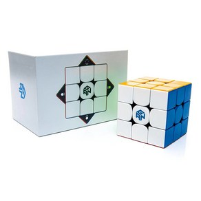 3X3 GAN 356 XS 간 356 XS 간즈 간큐브 선수용 스피드 마그네틱 루빅스 큐브, GAN 356 XS Stickeless, 1개