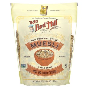 Bobs Red Mill 뮤즐리 올드 컨트리 스타일 통곡물 1.13kg(40oz) 1팩, 1.13kg, 1개