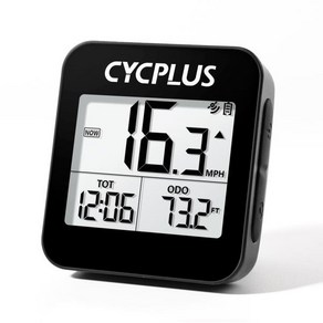 자전거 네비게이션 CYCPLUS G1 컴퓨터 GPS 속도계 무선 액세서리 방수 사이클링 주행 거리계, 1)Black, 1개