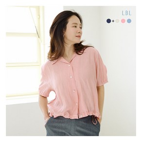 [LBL] 25 SUMMER 크링클 하프슬리브 셔츠 자켓 2종