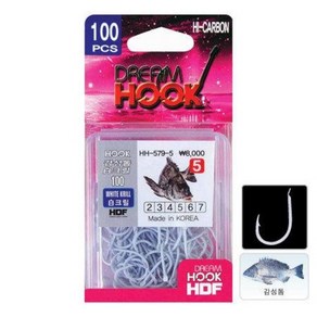 HDF 드림훅감성돔백크릴[덕용]HH-579, 1개