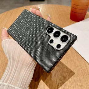 마그네틱 카본 질감 케이스 삼성호환 갤럭시 S25 S22 플러스 울트라 노트 20 맥세이프 무선 충전 하드, 04 Fo Galaxy S25, 02 Rian Line, 1개