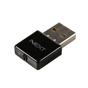 넥스트 NEXT-300N MINI 300Mbps 초고속 USB 무선 랜카드, 1개