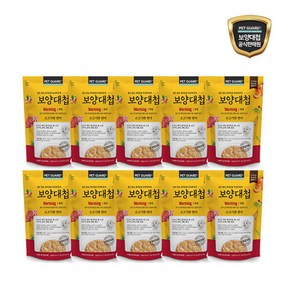 아트박스/보양대첩 [5+5]강아지 워밍 파우치 (소고기와연어) 80g 10팩, 10개