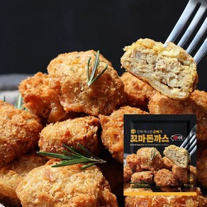 노랑 1등급 국내산 한돈 꼬마돈까스, 500g, 2개