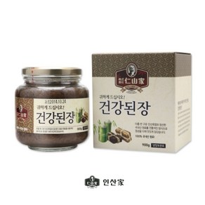 인산가 건강 죽염된장(메주콩+서목태) 900g ( 국내산 콩 사용), 1개