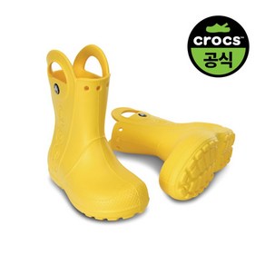 크록스 슈즈 크록스공식 키즈 HANDLE IT RAIN BOOT KIDS YEL 24SKBT12803